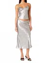 Nia Lucien Skirt In Chrome