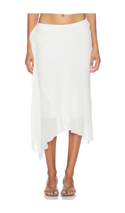 Nia Natalia Skirt In White
