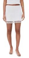 Nia Nate Skirt White