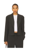 Nia Nerys Blazer In Gray