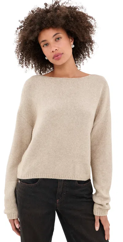 Nia Nightmoor Sweater Oatmeal In Neutral