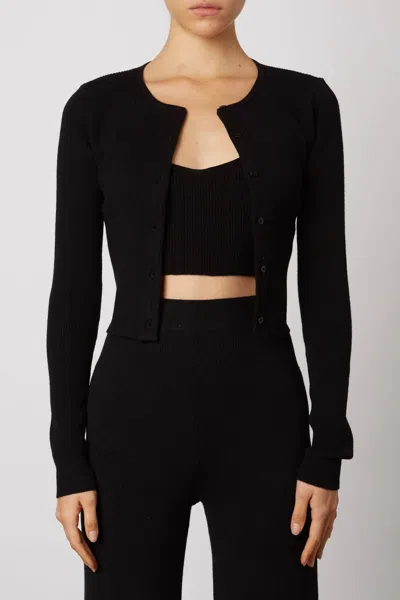 Nia Olivia Twin Set In Black