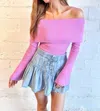 Nia Palmer's Sweater In Pink In Pink