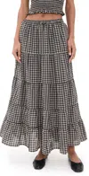 Nia Paloma Skirt Oat In Multi