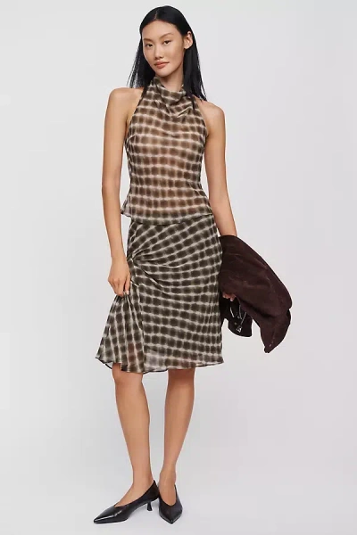 Nia Parce Skirt In Brown