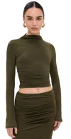Shop Nia Pia Top Olive