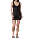 Nia Playa Knit Cover Up In Black In Black