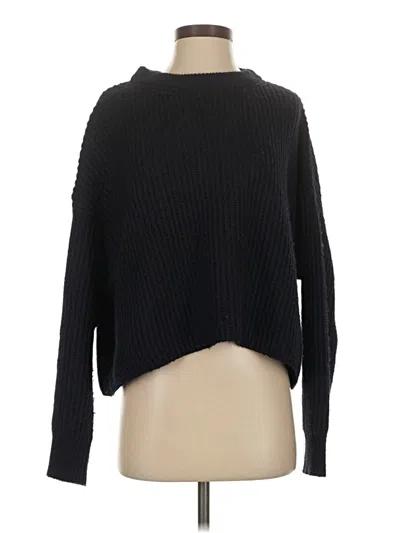 Pre-owned Nia Pullover Sweater In Black