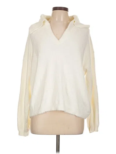 Pre-owned Nia Pullover Sweater In Ivory
