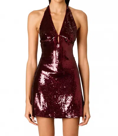 Nia Rodeo Dress In Red
