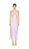 Nia Rosario Dress In 浅粉色