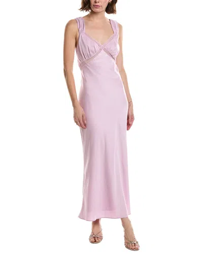 Nia Rosario Maxi Dress In Purple