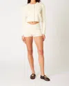 Nia Roxie Cardigan In Ecru In White