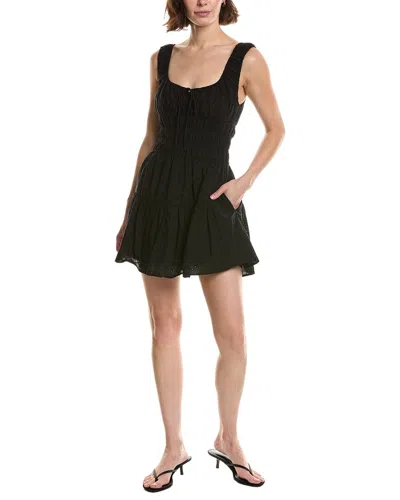 Nia Salt Mini Dress In Black
