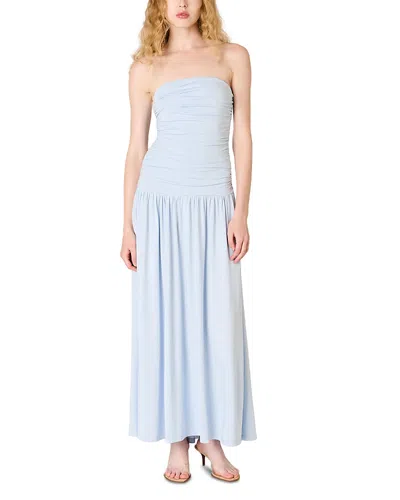 Nia Santal Dress In Blue