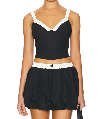 Nia Serafina Top In Black