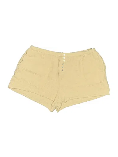 Pre-owned Nia Shorts In Yellow