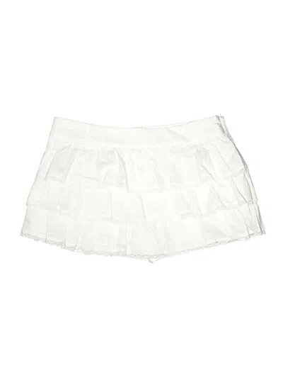 Pre-owned Nia Skort In White