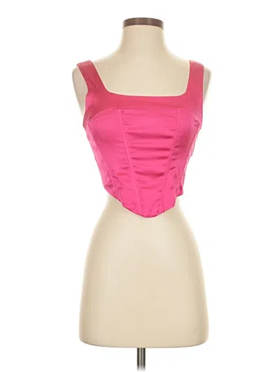 Pre-owned Nia Sleeveless Blouse In Pink