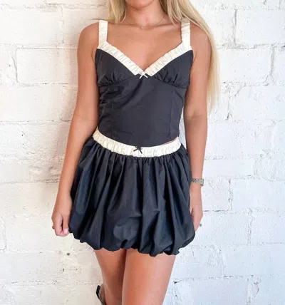 Nia Serafina Top In Black