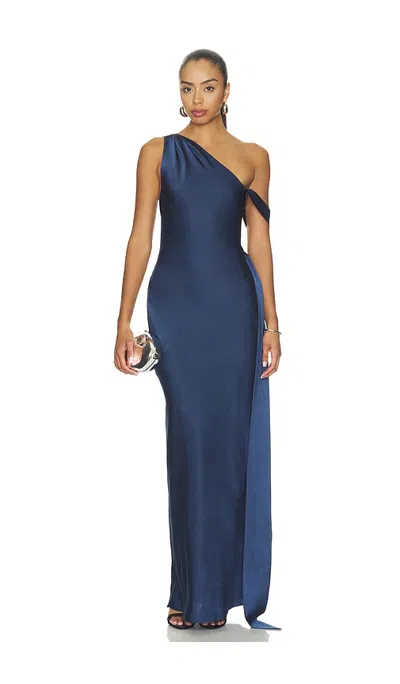 Nia Star Crossed Dress In Blue