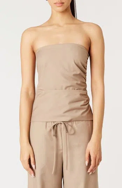 Nia Tansy Top In Brown