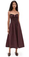Nia Thomas Dress Rust In Brown