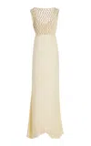 Nia Thomas Exclusive Alma Silk Top And Dress Set In White