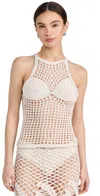 Nia Thomas Issa Tank Top Cream In Cream