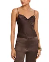 Nia Tripp Top - Exclusive In Brown