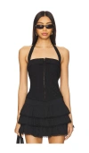 Nia Warren Corset In 黑色