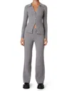 Shop Nia Willow Sweater Pant - Cable Knit In Greige In Grey