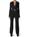 Nia Willow Sweater Pants In Black In Black