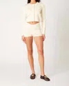 Nia Roxie Cardigan In Ecru In White