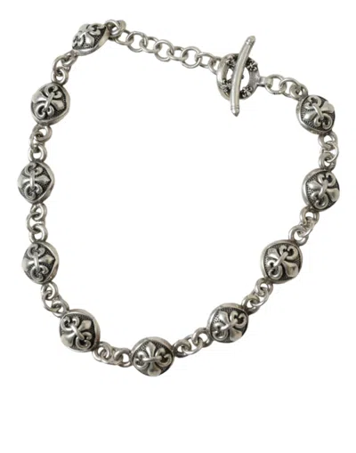 Nialaya 925 Sterling Balls Chain Women's Bracelet In Metallic