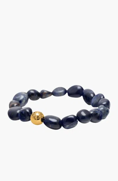 Nialaya Dumortierite Gemstone Bracelet In Blue