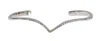 Nialaya Skyfall Cz 925 Silver Bangle Bracelet