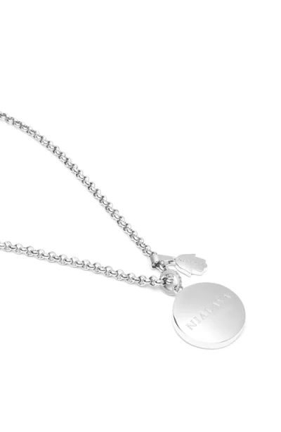 Nialaya Evil Eye And Hamsa Hand Necklace In Multi