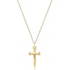 Nialaya Gold Women's Skyfall Sword Necklace