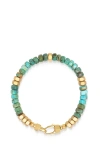 Nialaya Hexagon Beaded Bracelet
