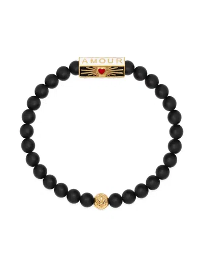 Nialaya Jewelry Amour Bracelet In Black