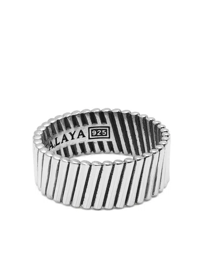 Nialaya Jewelry Band Ring In Silver