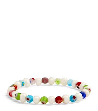 Nialaya Jewelry Baroque Pearl Bracelet In Multi