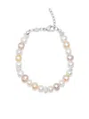 Nialaya Jewelry Bead Detailing Bracelet In Silver
