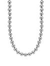 Nialaya Jewelry Bead Detailing Necklace In Silver