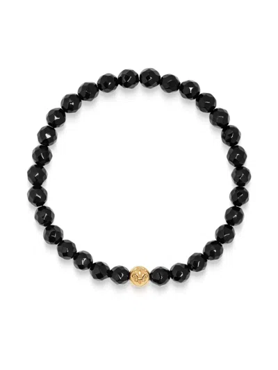 Nialaya Jewelry Bead-embellished Bracelet In Black
