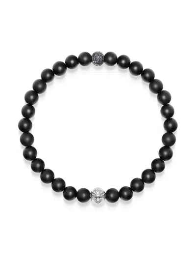 Nialaya Jewelry Beaded Bracelet In Black