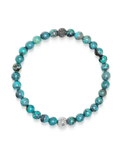 Nialaya Jewelry Beaded Bracelet In Blue