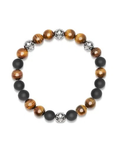 Nialaya Jewelry Beaded Bracelet In Brown