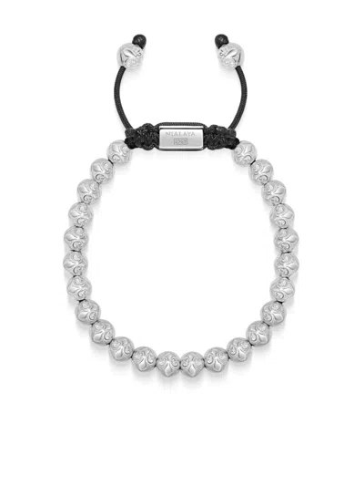 Nialaya Jewelry Beaded Bracelet In Silver